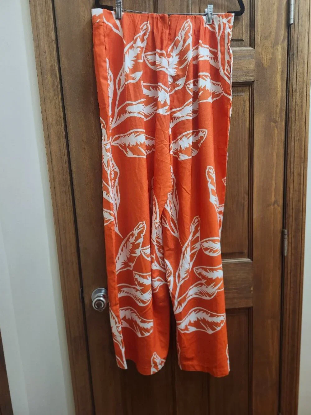 Fashion Nova Tropical Vibes Pant Set - Orange size:XL - Picture 3 of 6